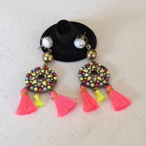 New BaubleBar Stud Pendant Earrings (G1) - Picture 1 of 3